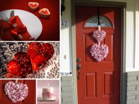 : Украшаем двери в День святого Валентина