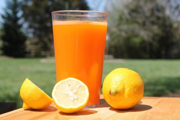 морковно-лимонный сок