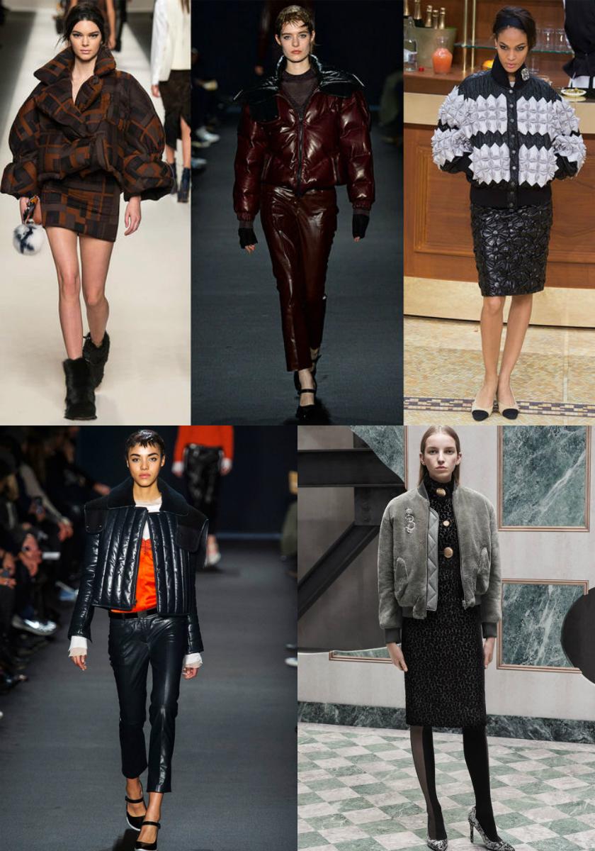 Тенденции осень 2015 Дутые куртки