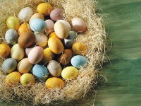 pinterest.com: Натуральные красители для пасхальных яиц