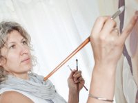 ru.depositphotos.com /  sergoua: женщина рисует