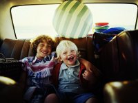 pinterest.com: дети в машине