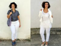 pinterest.com: Белые джинсы
