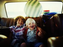 pinterest.com: дети в машине