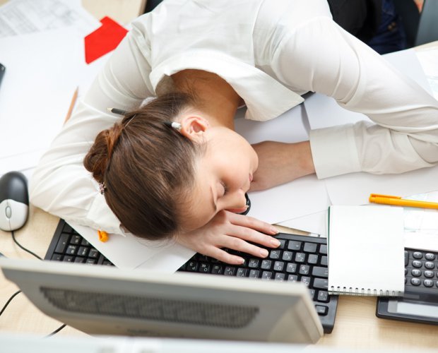 Как снять усталость на работе?