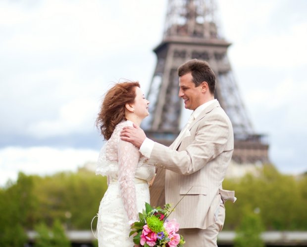 свадьба в париже